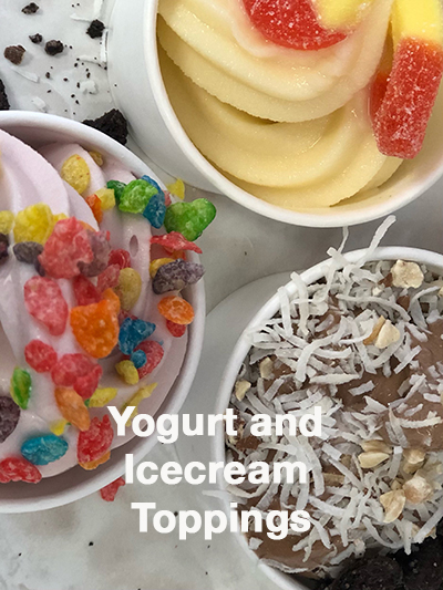 Self-Serve, Exciting Flavors with Toppings